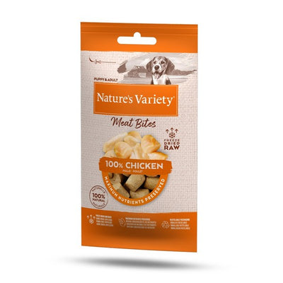 Natures Variety Freeze Dried Bites Chicken 20g