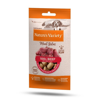 Natures Variety Freeze Dried Bites Beef 20g