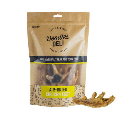 Doodles Deli Air Dried Chicken Feet 100g