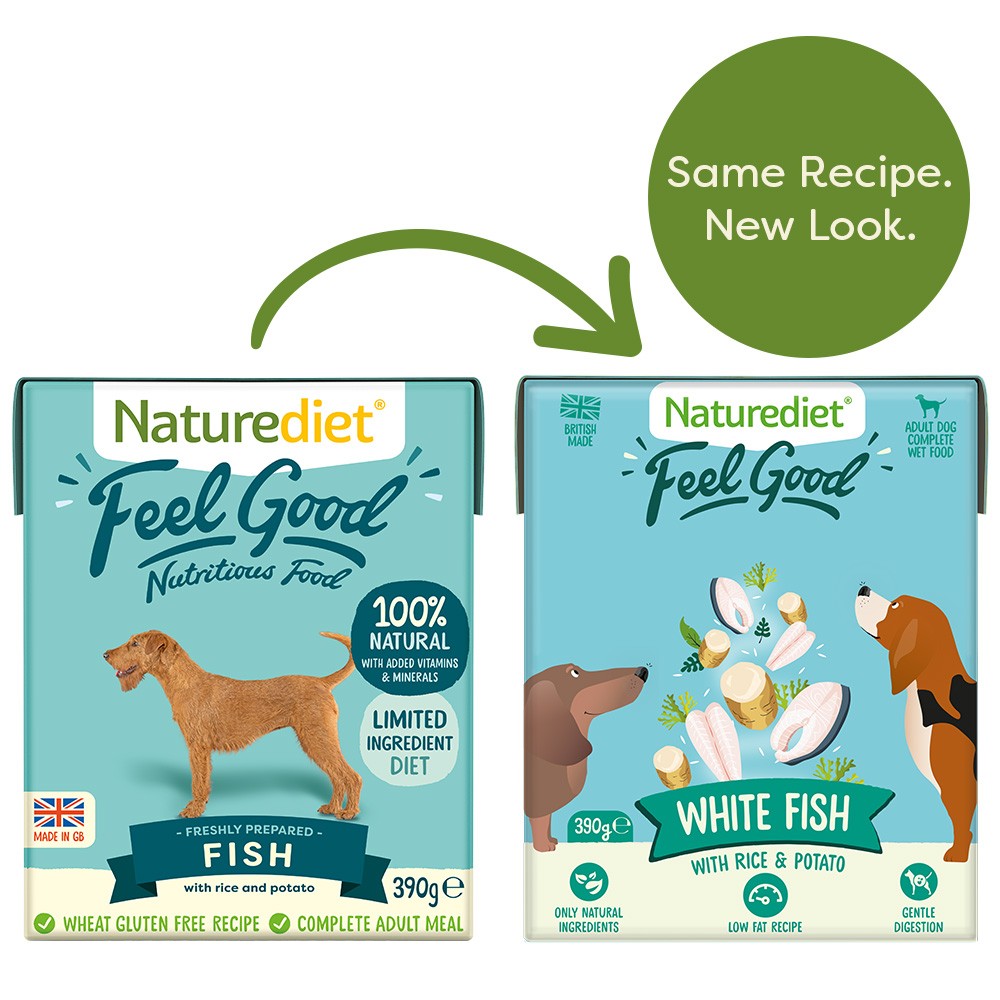 Naturediet Feel Good White Fish 390g