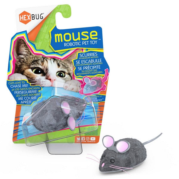 Hexbug Grey Mouse Cat Toy