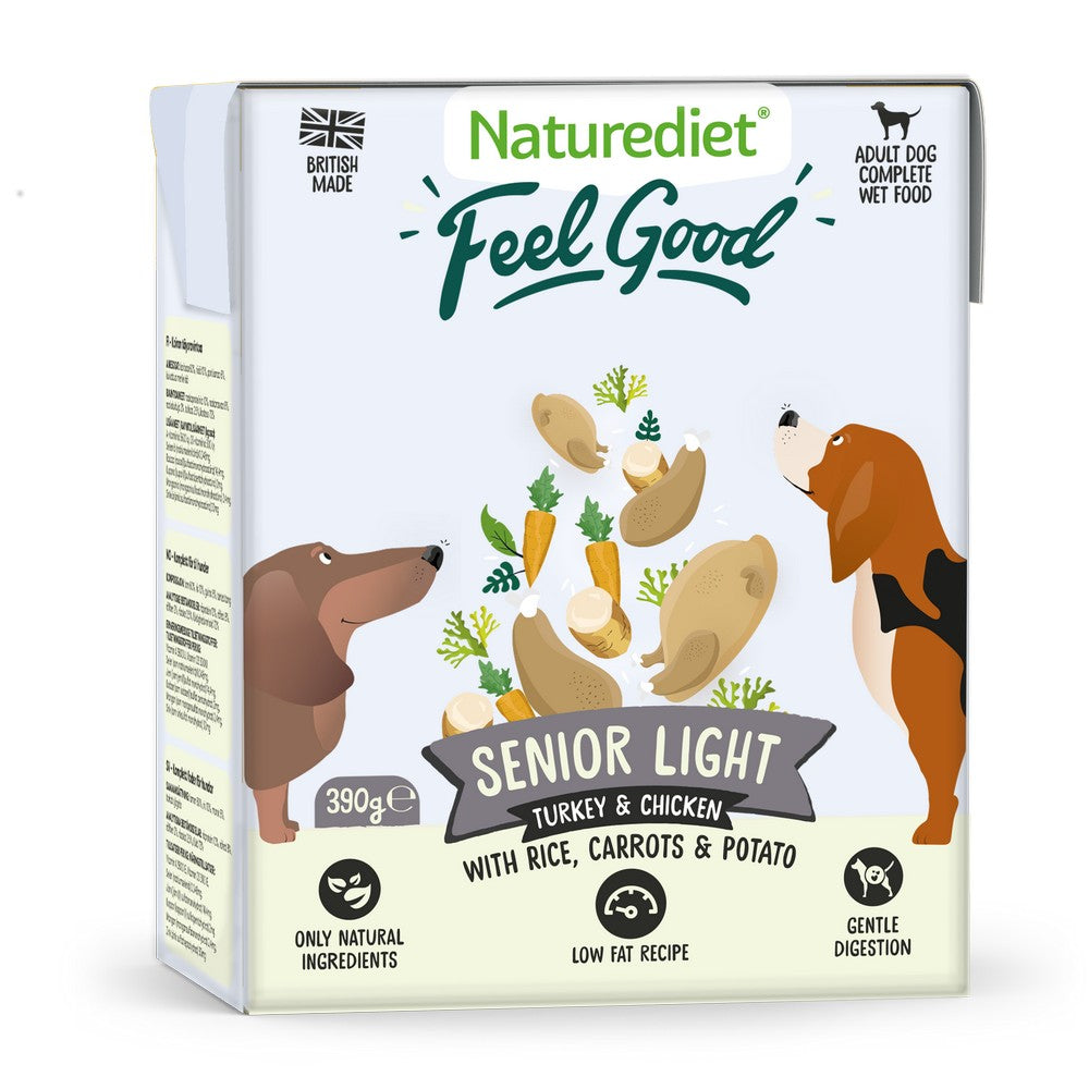 Naturediet Feel Good Senior Lite 390g