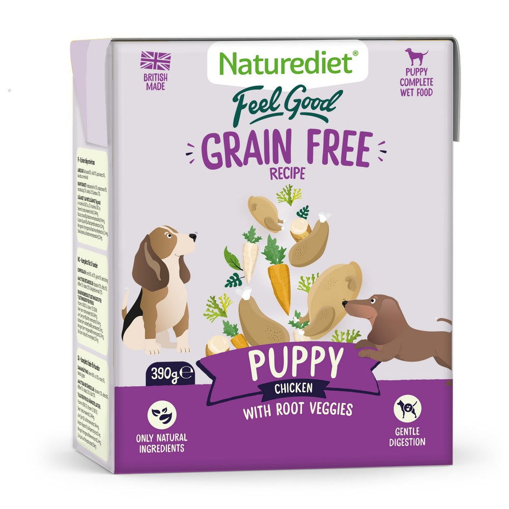 Naturediet Feel Good Grain Free Puppy 390g