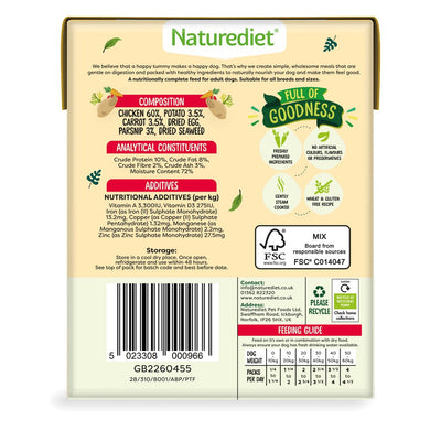 Naturediet Feel Good Grain Free Chicken 390g