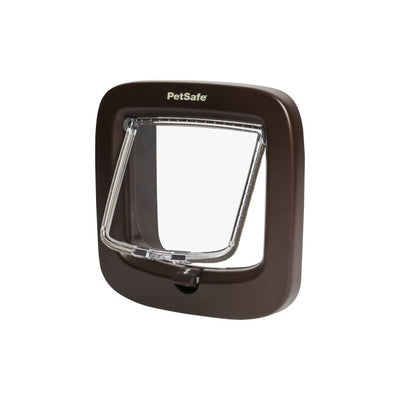 PetSafe Manual Locking Cat Flap Brown