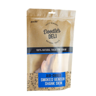 Doodles Deli Air Dried Smoked Venison Shank Skin 50g