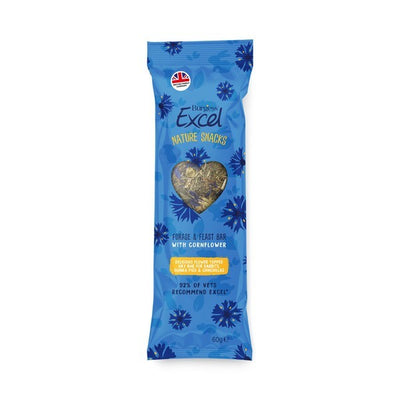 Burgess Excel Forage & Feast Bar Cornflower 60g