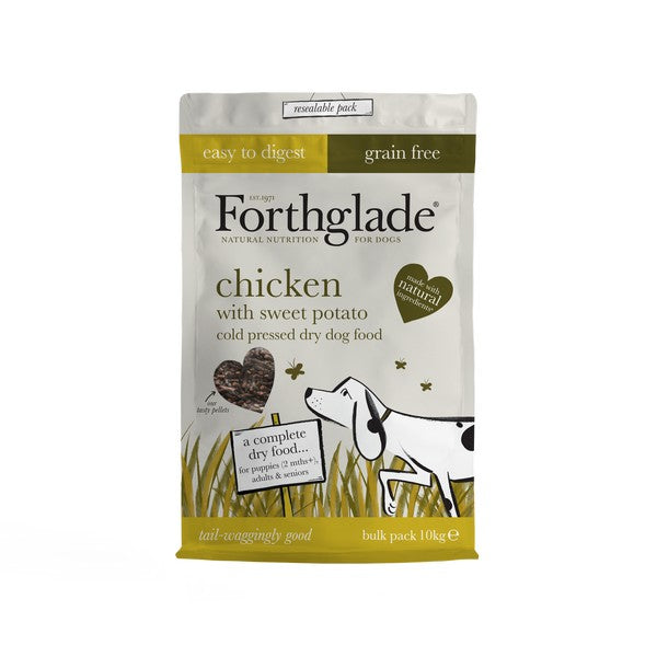 Forthglade Natural Dry Cold Pressed Chicken Grain Free 10kg