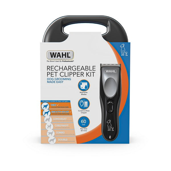 Wahl Clipper Kit Rechargable Pet Cord Cordless