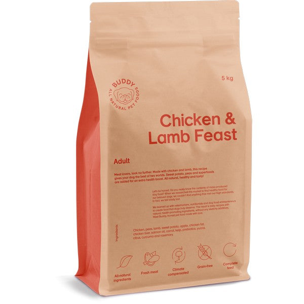 PetBuddy Chicken & Lamb Feast 5KG