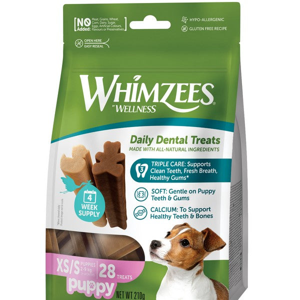 Whimzees Puppy Value Pack XS/S 28 Pack