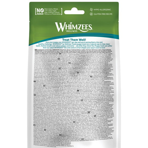 Whimzees Puppy Value Pack XS/S 28 Pack