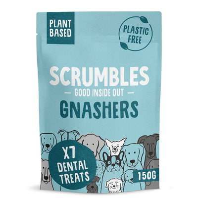 Scrumbles Gnashers for Dogs Daily Dental Bones 7pk