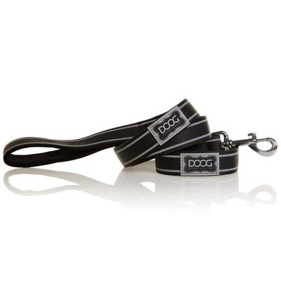 DOOG Neosport Clip It Neoprene Dog Leash Black Extra Large