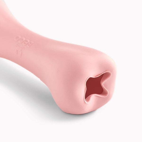 Beco Natural Rubber Chew Bone Pink