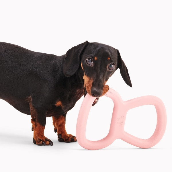 Beco Tugger Natural Rubber Toy Pink