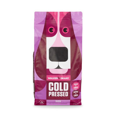 Walker and Drake – All Life Stages Cold Pressed Complete Dog Food, Duck 2kg