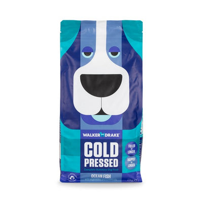 Walker and Drake – All Life Stages Cold Pressed Complete Dog Food, Ocean Fish, 2kg