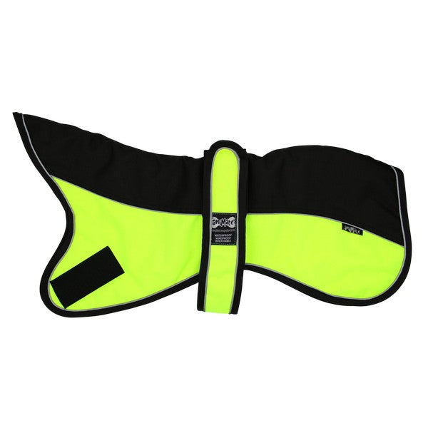 Animate Greyhound Padded Black/Hi-Vis 16Inch