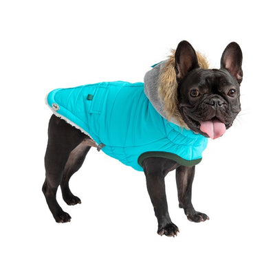 GF Pet Elasto-Fit Winter Sailor Parka Aqua Medium