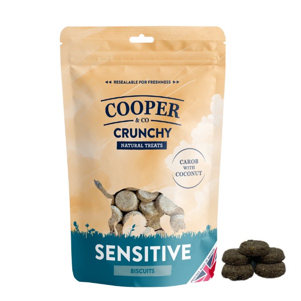 Cooper & Co Crunchy Biscuit Sensitive Carob with Coconut 135g