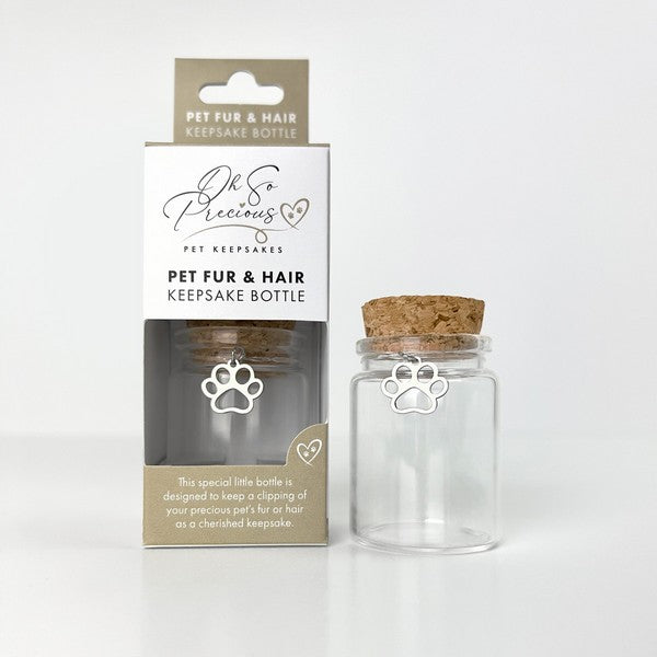 Oh So Precious Pet Fur Keepsake Bottle 30cl