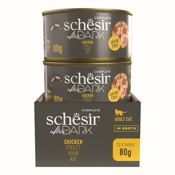 Schesir After Dark Wholefood Adult Cat 80g