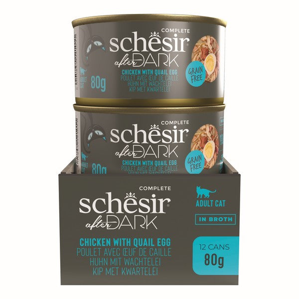 Schesir After Dark Wholefood Adult Cat 80g