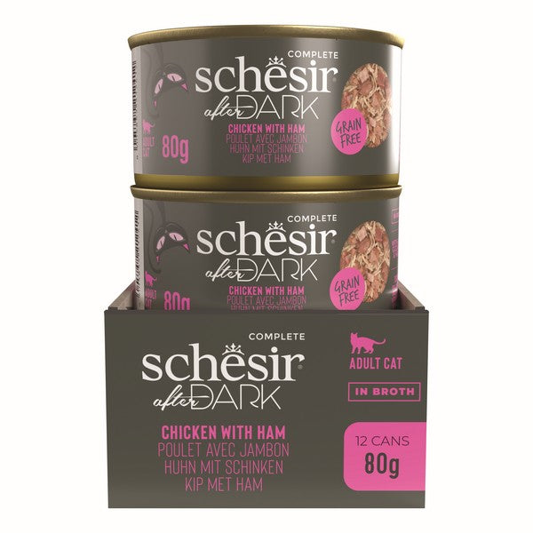 Schesir After Dark Wholefood Adult Cat 80g