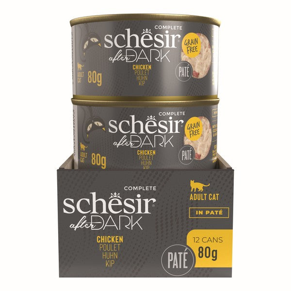 Schesir After Dark Pate Adult Cat Chicken - 80g