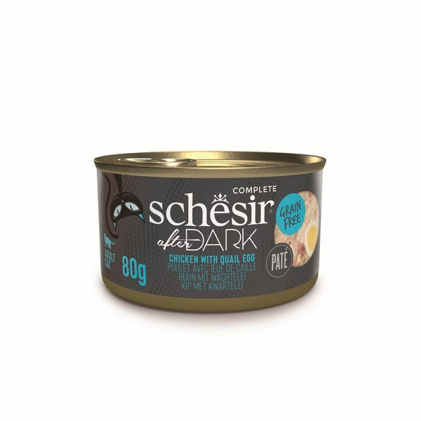 Schesir After Dark Pate Adult Cat Chicken - 80g