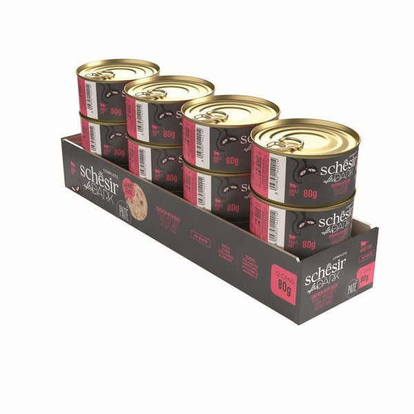 Schesir After Dark Pate Adult Cat Chicken - 80g