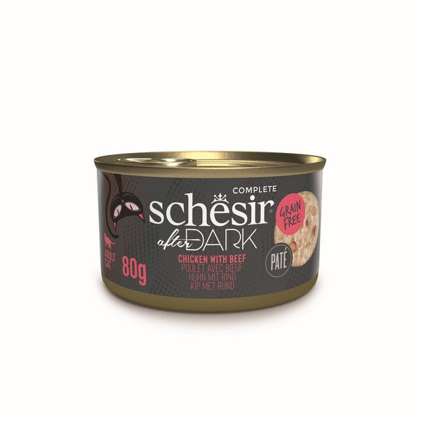 Schesir After Dark Pate Adult Cat Chicken - 80g