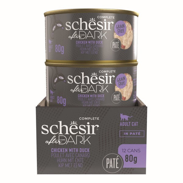 Schesir After Dark Pate Adult Cat Chicken - 80g