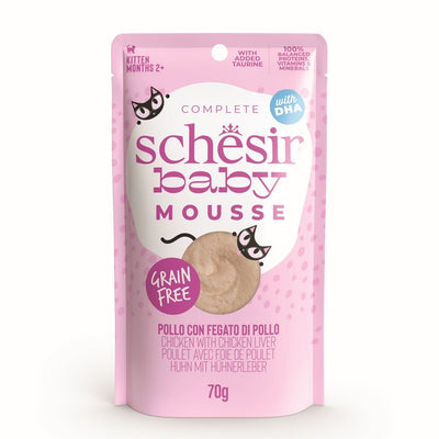 Schesir Baby Mousse Kitten Cat Chicken 70g