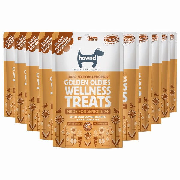 Hownd Golden Oldies Plant Based Hypoallergenic Wellness Treats 100g