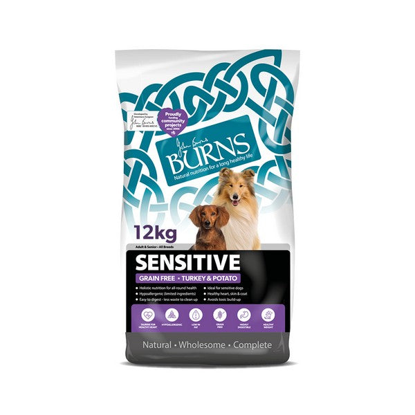 Burns Sensitive Turkey & Potato Grain Free Pet Food