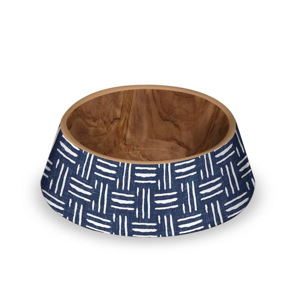 Tarhong Indigo Oasis Pet Bowl Medium 7.8Inch x 2.5Inch