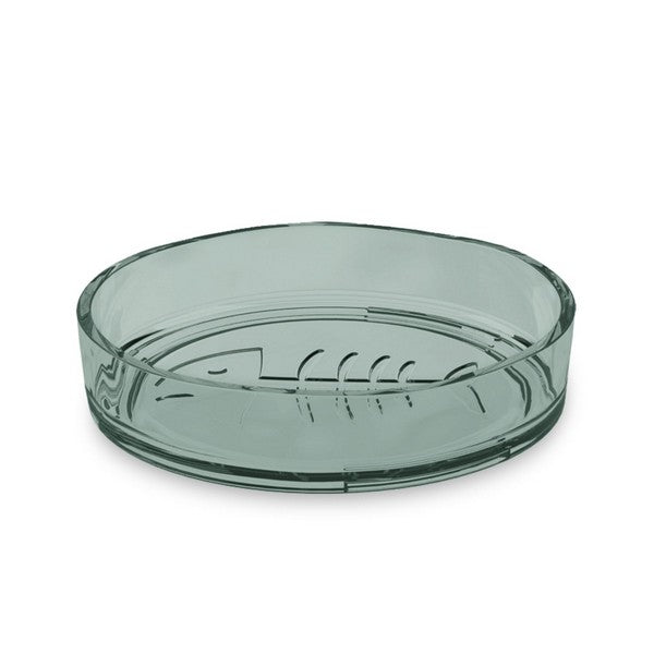 Tarhong Paw Fish Bone Pet Bowl Small Avio Momento Green 5.5Inch x 1.2Inch