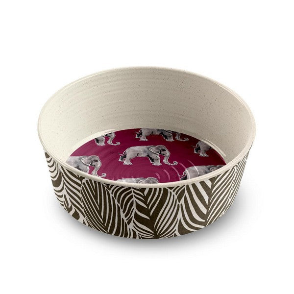 Tarhong Safari Pet Bowl Elephant Medium 6.7Inch x 2.3Inch