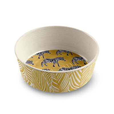 Tarhong Safari Pet Bowl Zebra Medium 6.7Inch x 2.3Inch