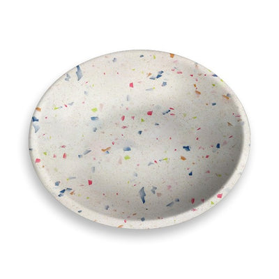 Tarhong Terrazzo Brights Pet Saucer 5.2Inch 0.75 Cup