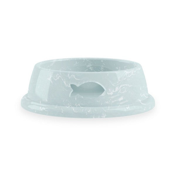 Tarhong Whiskers Pet Bowl Marbled Mint