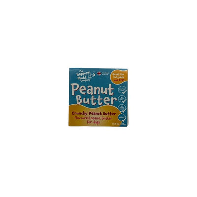 Happy Mutt Peanut Butter Pot 300g Crunchy PB