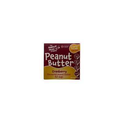 Happy Mutt Peanut Butter Pot 300g Cranberry