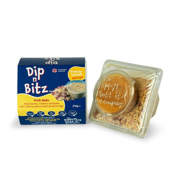 Dip N Bitz 210g Fruitastic - Honey Biscuit, Cranberry and Banana