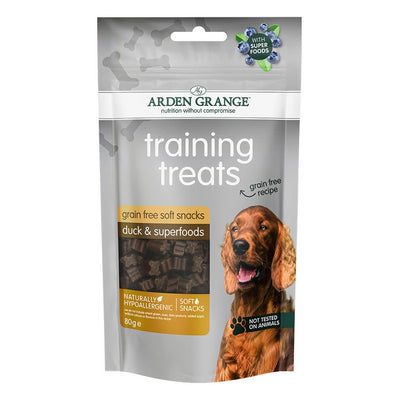 Arden Grange Training Treats Grain Free Duck and Superfoods 80g