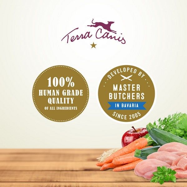 Terra Canis Classic Beef with Carrot Apple and Brown Rice 400g