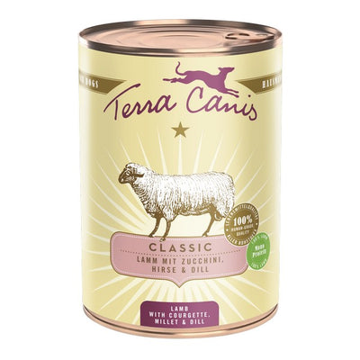 Terra Canis Classic Lamb with Courgette Millet and Dill 400g