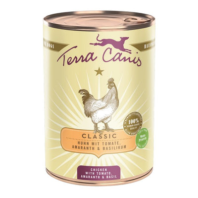 Terra Canis Classic Chicken with Amaranth Tomato and Basil 400g